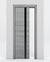 Nova 1G Braga Olmo Matrix Laminated Modern Pocket Door - Doors and Beyond