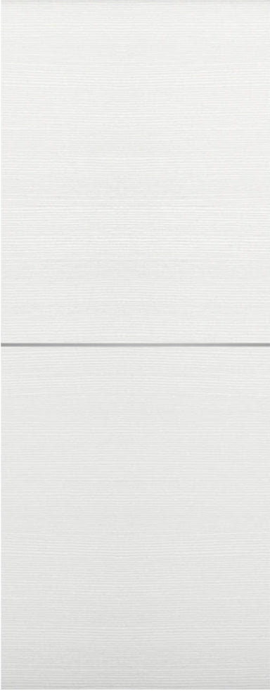 Nova 1H Braga Bianco Matrix CPL Modern Door Slab - Doors and Beyond