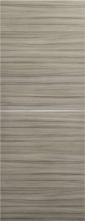 Nova 1H Braga Palissandro Matrix CPL  Modern Door Slab - Doors and Beyond