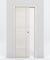 Nova 1V Braga Crema Matrix Laminated Modern Pocket Door - Doors and Beyond