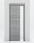 Nova 1V Braga Olmo Matrix Laminated Modern Pocket Door - Doors and Beyond