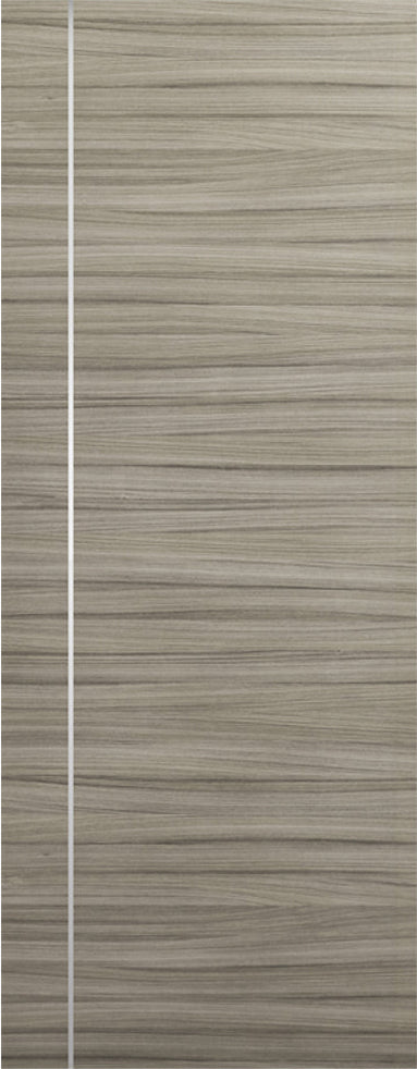 Nova 1V Braga Palissandro Matrix CPL  Modern Door Slab - Doors and Beyond