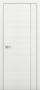 Nova 1VR Braga Bianco Matrix CPL Modern Single Pre-hung Door