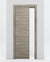 Nova 1VR Braga Palissandro Matrix Laminated Modern Pocket Door - Doors and Beyond