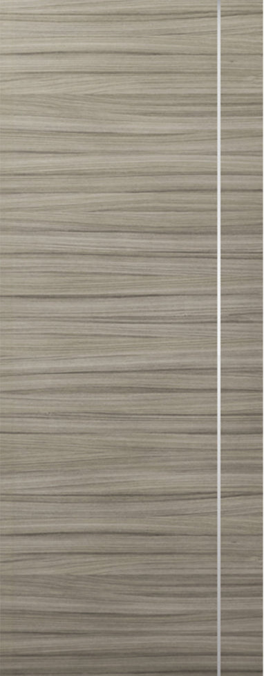 Nova 1VR Braga Palissandro Matrix CPL  Modern Door Slab - Doors and Beyond