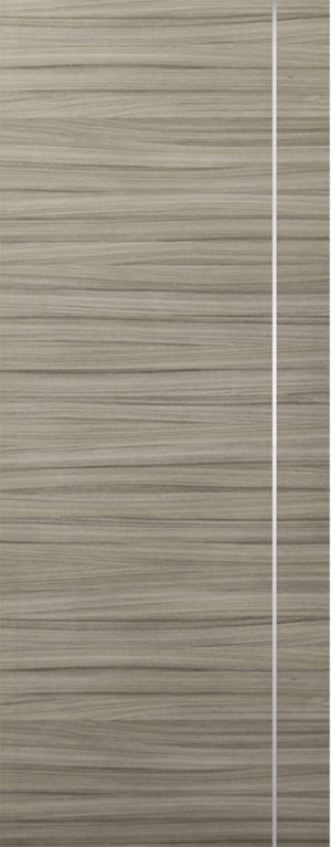 Nova 1VR Braga Palissandro Matrix CPL  Modern Door Slab - Doors and Beyond