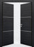 Nova 2H Braga Blu  Matrix CPL  Modern Double Pre-Hung Door