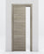 Nova 2H Braga Palissandro Matrix Laminated Modern Pocket Door - Doors and Beyond