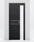 Nova 2HC Braga Blu Matrix Laminated Modern Pocket Door - Doors and Beyond