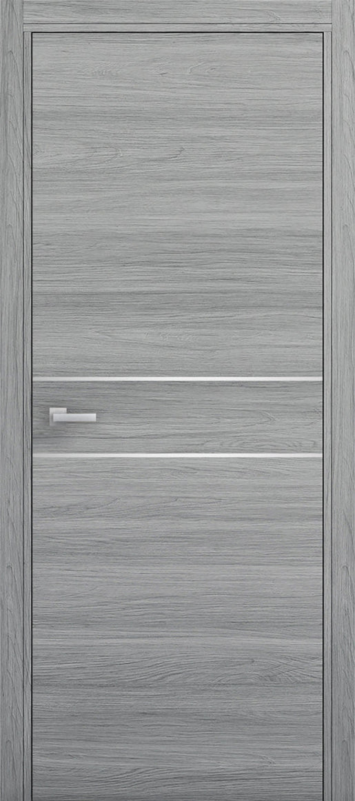 Nova 2HC Braga Olmo Matrix CPL Modern Single Pre-hung Door - Doors and Beyond