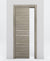 Nova 2HC Braga Palissandro Matrix Laminated Modern Pocket Door - Doors and Beyond