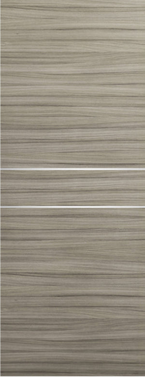 Nova 2HC Braga Palissandro Matrix CPL  Modern Door Slab - Doors and Beyond
