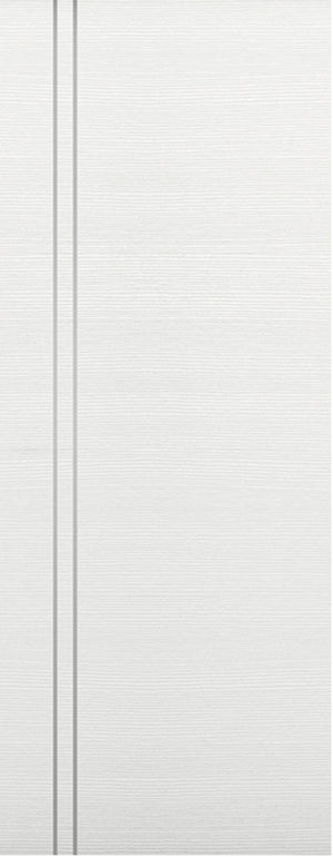 Nova 2V  Braga Bianco Matrix CPL Modern Door Slab - Doors and Beyond