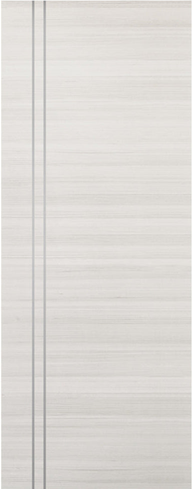 Nova 2V  Braga Crema Matrix CPL  Modern Door Slab - Doors and Beyond