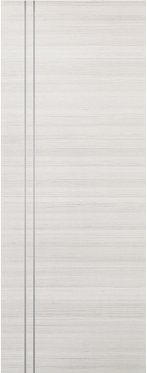 Nova 2V  Braga Crema Matrix CPL  Modern Door Slab - Doors and Beyond