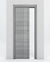Nova 2V Braga Olmo Matrix Laminated Modern Pocket Door - Doors and Beyond
