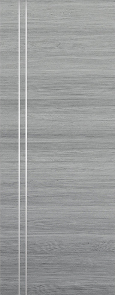 Nova 2V  Braga Olmo Matrix CPL  Modern Door Slab - Doors and Beyond