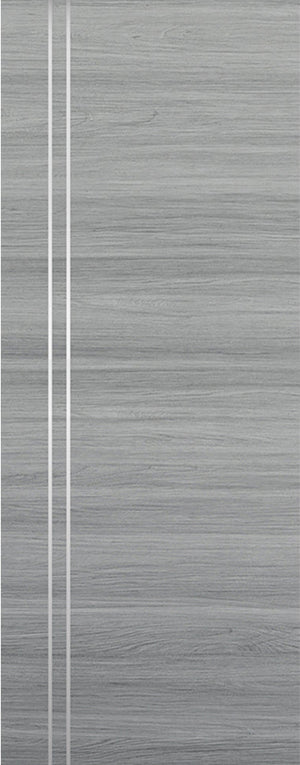 Nova 2V  Braga Olmo Matrix CPL  Modern Door Slab - Doors and Beyond