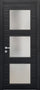 Nova 3-Lite Braga Blu  Matrix CPL Modern Single Pre-hung Door