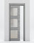 Nova 3-Lite Braga Olmo Matrix Laminated Modern Pocket Door - Doors and Beyond