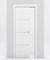 Nova 3H Braga Bianco Matrix Laminated Modern Pocket Door - Doors and Beyond