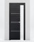 Nova 3H Braga Blu Matrix Laminated Modern Pocket Door - Doors and Beyond