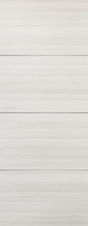 Nova 3H Braga Crema Matrix CPL  Modern Door Slab - Doors and Beyond