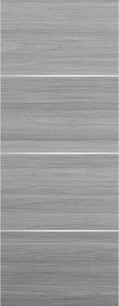 Nova 3H Braga Olmo Matrix CPL  Modern Door Slab - Doors and Beyond