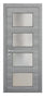 Nova 4-Lite Braga Olmo Matrix CPL  Modern Spelling Pre-hung  Door