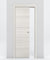 Nova 4H Braga Crema Matrix Laminated Modern Pocket Door - Doors and Beyond