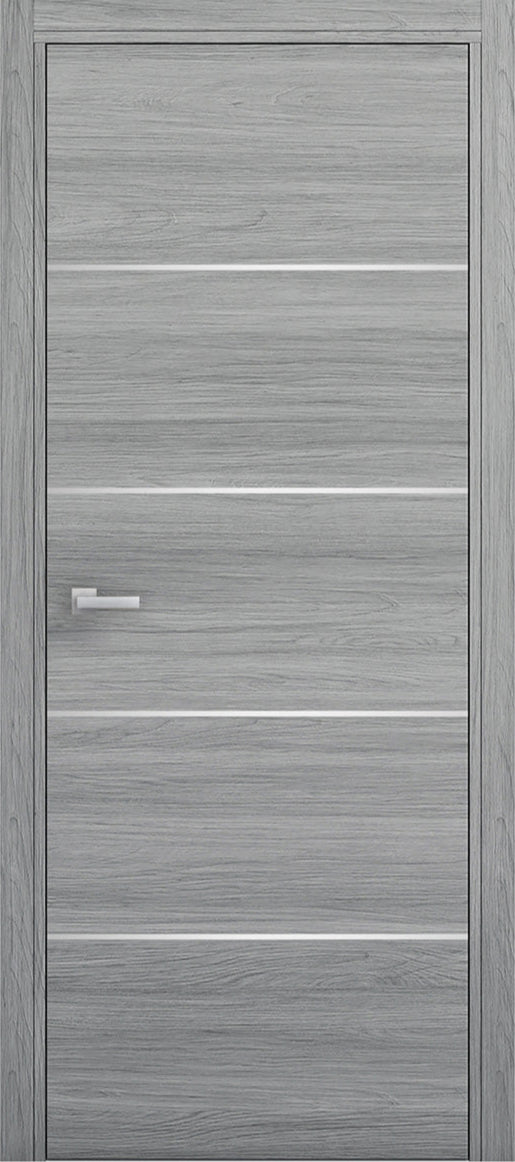 Nova 4H Braga Olmo Matrix CPL Modern Single Pre-hung Door - Doors and Beyond