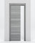 Nova 4H Braga Olmo Matrix Laminated Modern Pocket Door - Doors and Beyond