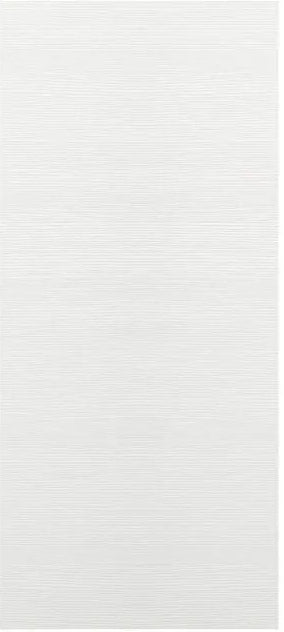 Plain white sheet of paper on a white background
