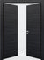 Nova Flush Braga Blu Matrix CPL Modern Double Pre-Hung Door