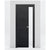 Nova Flush Braga Blu Matrix Laminated Modern Pocket Door - Doors and Beyond