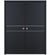Nova Glam Pro 008 Soft Black Laminated Modern Double Pocket Door