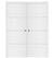 Nova Glam Pro 009 Soft White Laminated Modern Double Pocket Door