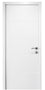Nova Graffiti Soft White Laminated Modern Pocket Door