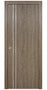 Nova HG002 Dark Aloe Wood Laminated Modern Pocket Door