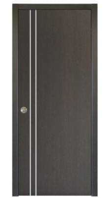 Nova HG002 Japan Oak Laminated Modern Pocket Door - Doors and Beyond