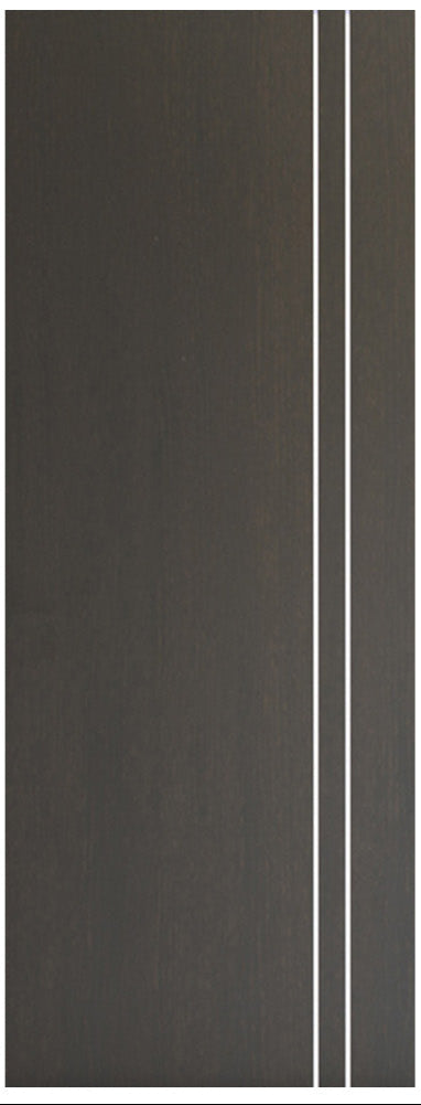 Nova HG002VR Japan Oak Laminated Modern Door Slab - Doors and Beyond