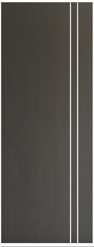 Nova HG002VR Japan Oak Laminated Modern Door Slab - Doors and Beyond