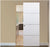 Nova HG008 White Drawing Laminated Modern Magic Door