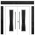 Nova Inox S1 Modern Exterior Double Door 72x80 W/ (2) 12