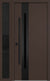 Nova Inox S2 Modern Exterior Single Door W/ (1) 12