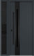 Nova Inox S2 Modern Exterior Single Door W/ (1) 12