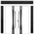 Nova Inox S2 Modern Exterior Double Door 72x80 W/ (2) 12