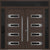 Nova Inox S4 Modern Exterior Double Door 72x80 W/ (2) 12