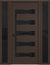 Nova Inox S5 Modern Exterior Single Door W/ (2) 12