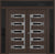 Nova Inox S5 Modern Exterior Double Door 72x80 W/ (2) 12